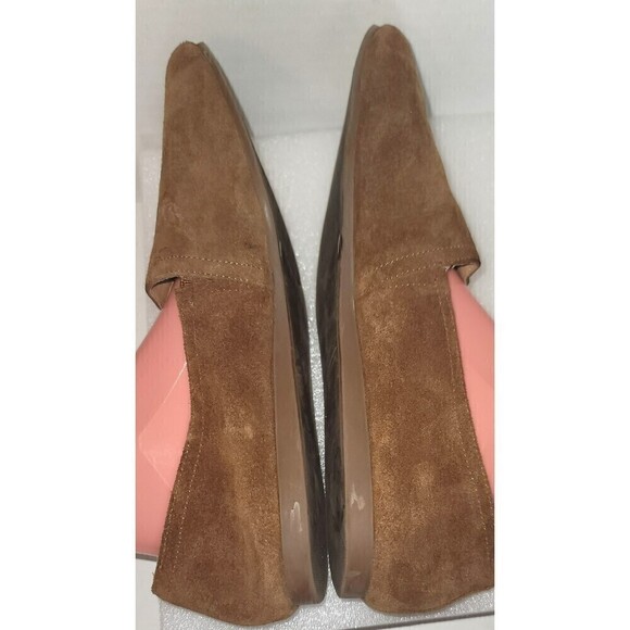 Lucky Brand Women's Brown Suede Flats Loafers Size 12 - Picture 7 of 13